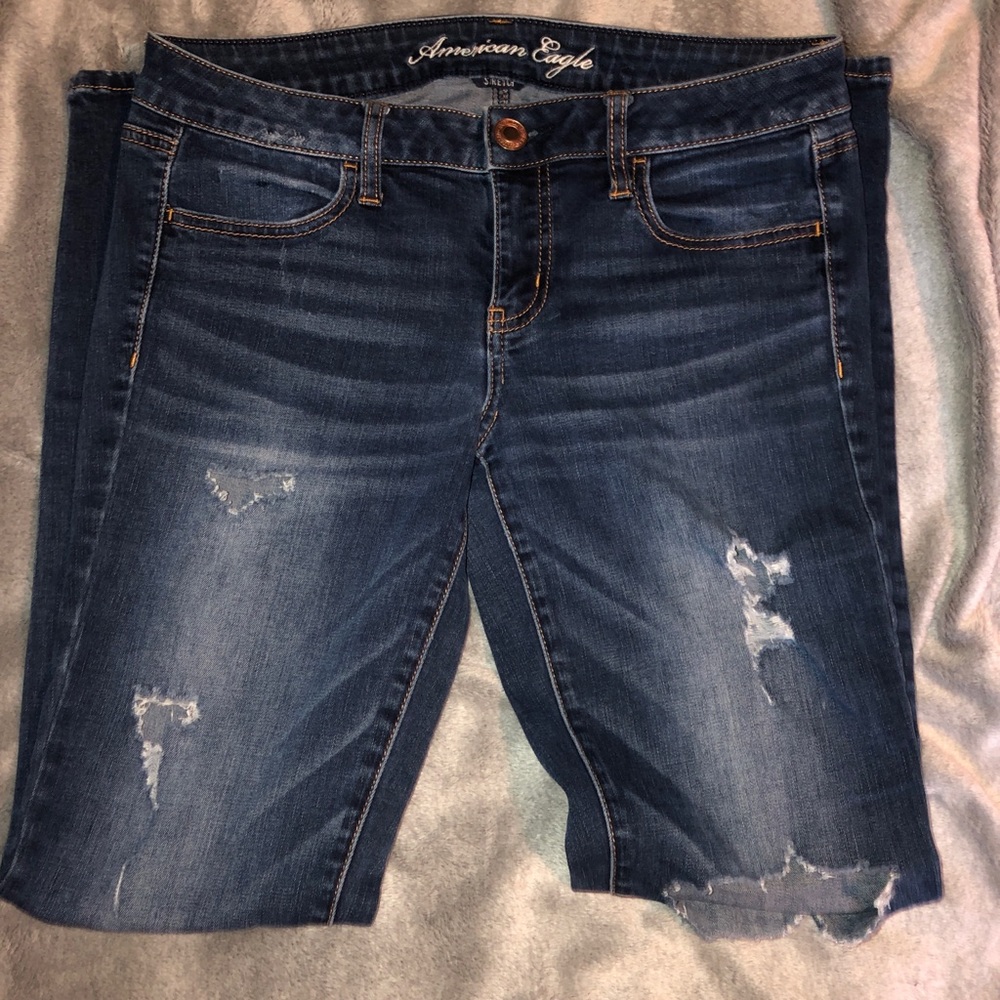 Stretch American eagle jeans